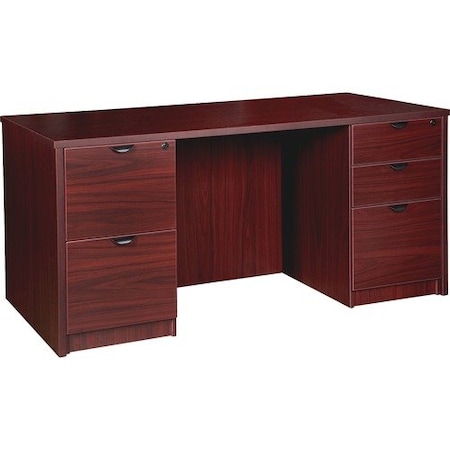 Lorell DESK, DBL, PED, 30X60, MY LLRPD3060DPMY